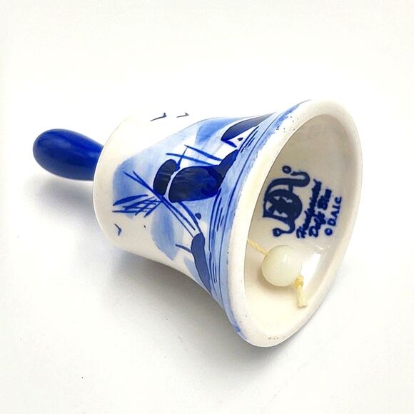 Vintage Mini Royal Delft Windmill Bell - Picture 4 of 10